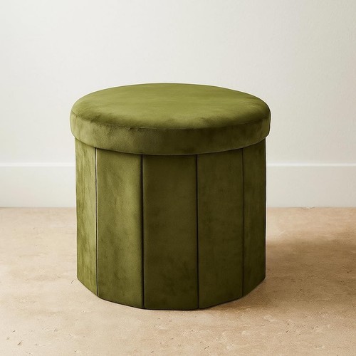 Round ottoman stool modern - round,