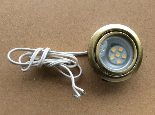 Brushed brass 12v - 12v, recessed