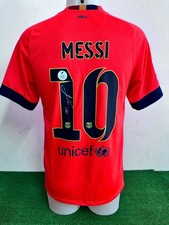 02 Barcelona Messi Autographed