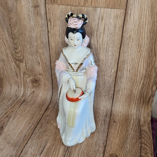 Vintage chinese geisha - vintage,