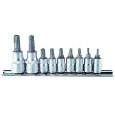 TORX TIPS 5 PANEL DRILLS TS PLUS - SET OF 9 TIPS