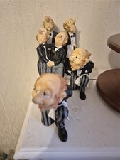 Vintage Butler Figurines Set