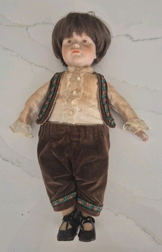 Rare porcelain doll - porcelain,