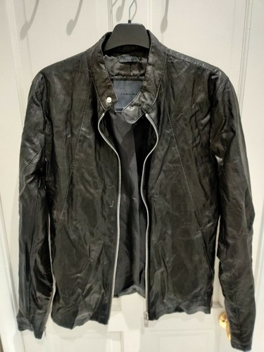 Zara black moto - zara,