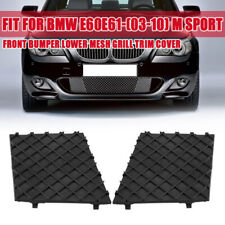 Front Bumper Lower Mesh Grill Trim Cover For BMW E60 E61 M Sport Left & Right