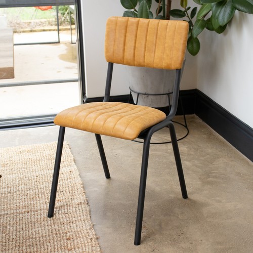 Yellow upholstered dining - upholstered,