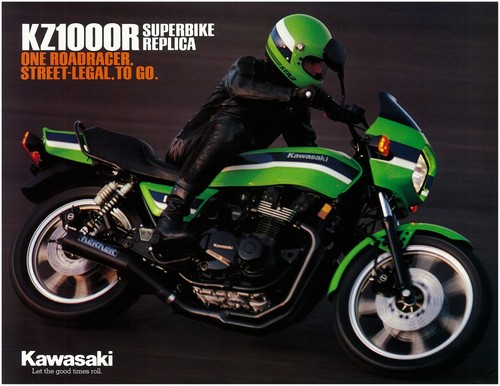 Kawasaki brochure kz1000r - kawasaki,