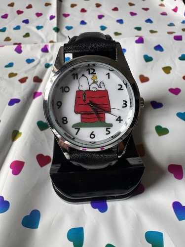 Snoopy watch black - snoopy,