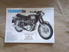 Triumph Vintage Advertising