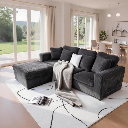 Corner sofa with - sofa,