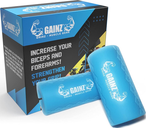 Gainz thick grips dumbell - gainz,