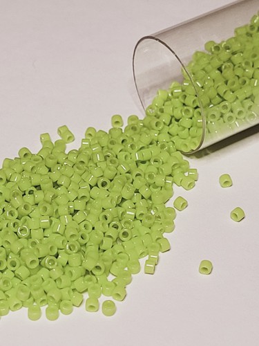 Lime green miyuki delica - miyuki,