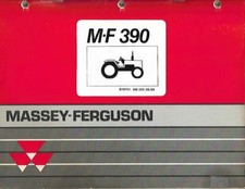MASSEY FERGUSON M-F 390 TRACTOR PARTS MANUAL