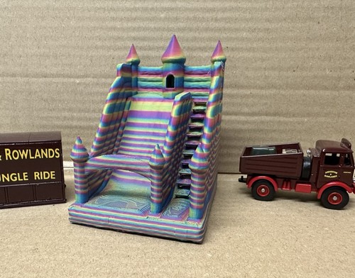 Scale bouncy castle model - castle,