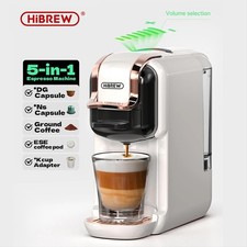 HiBREW Capsule Machine Hot/Cold DG Cappuccino Nes Small Capsule ESE Pod Ground