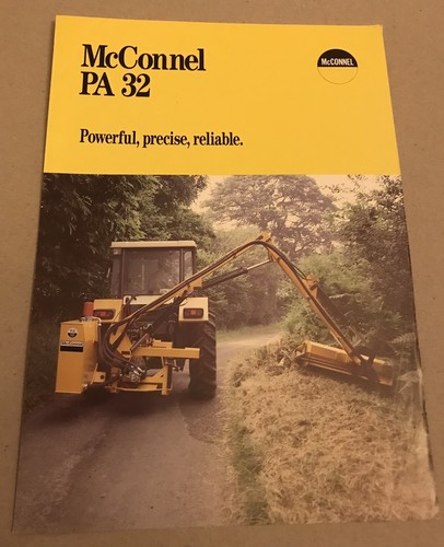 Mcconnel pa32 mower - mcconnel,