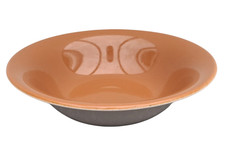 Poole Pottery Two Tone Bowl Large Fruit Salad Decorative Serving 26 cm Wide