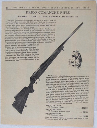 Vintage 1965 krico comanche - vintage,