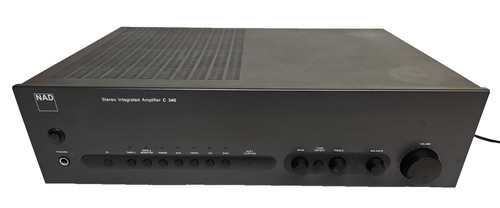 Nad c340 stereo - nad, integrated