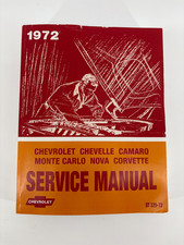 1972 Chevrolet Service Manual