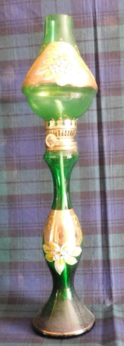 Beautiful antique green glass
