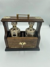 2 Bottle Mini Ceramic Tantalus