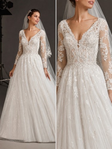 Pronovias wedding dress - pronovias,