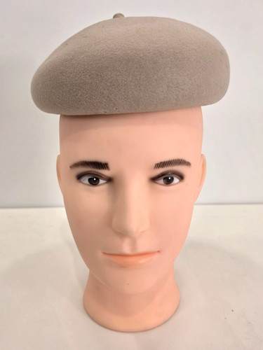Vintage beige felt - vintage,