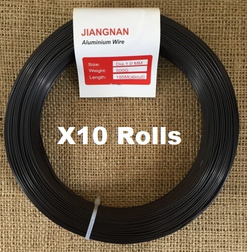 X10 rolls 500g - 500g, aluminium