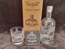 Batman decanter box set can be  personalised