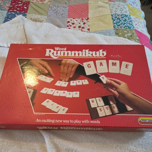 Rummikub word board game - rummikub,