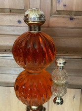 ROYAL DOULTON  GIANT GLASS PERFUME BOTTLE COUNTER DISPLAY FACTICE/DUMMY 11” HIGH