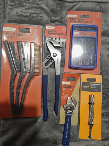 New halfords 5pc hand tool - new!,