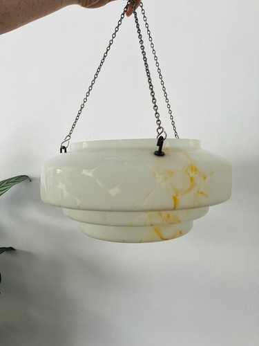 Vintage art deco ceiling light - vintage,