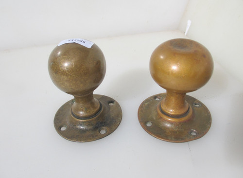 Victorian bronze door knobs - victorian,