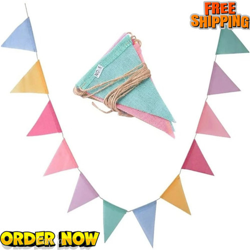 Waterproof triangle flags - triangle,