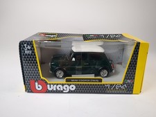 Burago 1969 Mini Cooper Green