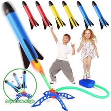 Air-Powered Foot Pump Rocket
