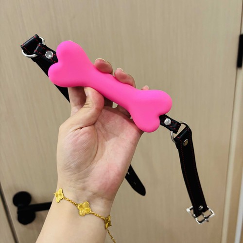Bondage open mouth ball - open, gag
