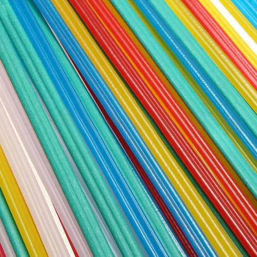 50x colorful plastic - plastic, welding