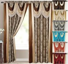 Bella Luxury Jacquard Curtain