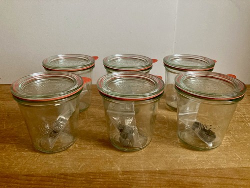 Complete set weck glass - of,