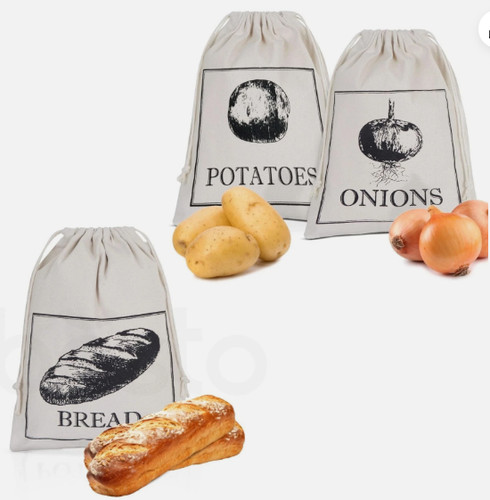 Cotton potato onion bread - onion,