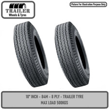 Trailer Tyre 520/500 x 10 inch