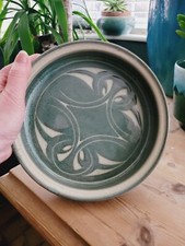 Studio  pottery Green Celtic