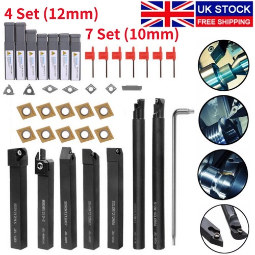 7set 12mm shank lathe - 4/7set, 10/12mm