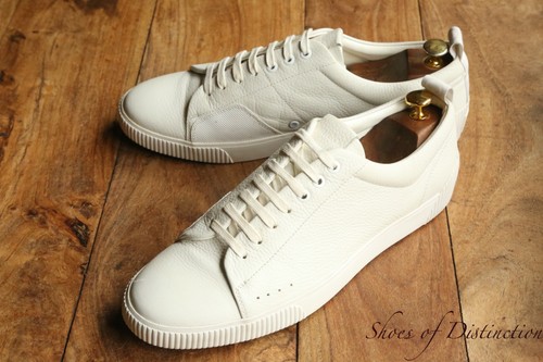 Hugo boss white leather - white,
