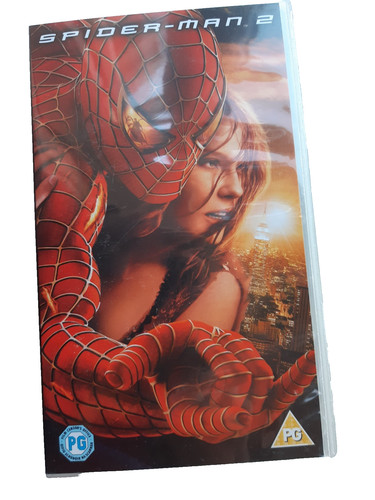 Spiderman vhs video tape - spiderman, 2