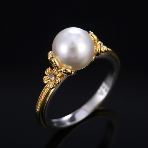 Womens pearl gold - womens, ring