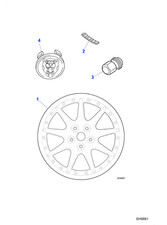Jaguar Genuine Road Wheel
